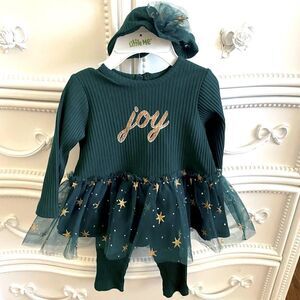 NWT Little Me Joy Tutu w/legging set